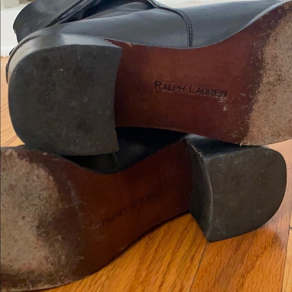 RALPH LAUREN, Leather Moto Boots - Picture 5 of 10